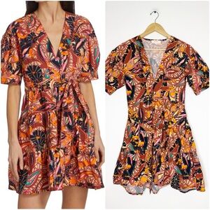 A.L.C. X Revolve Carey Floral Print Mini Dress Size 4 – $425 Retail